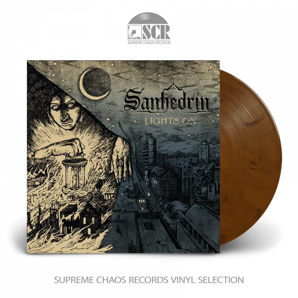 SANHEDRIN - Lights on · OCHRE BROWN LP (Heavy Metal Vinyl)