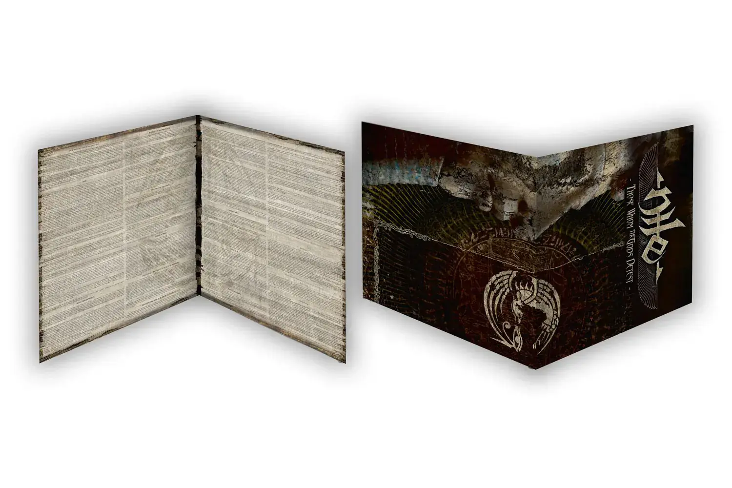 NILE - Those Whom The Gods Detest · GOLD NUGGET SWIRL 2LP · Bild 3 NILE - Those Whom The Gods Detest · GOLD NUGGET SWIRL 2LP (Technical Death Metal Vinyl) · Bild 3