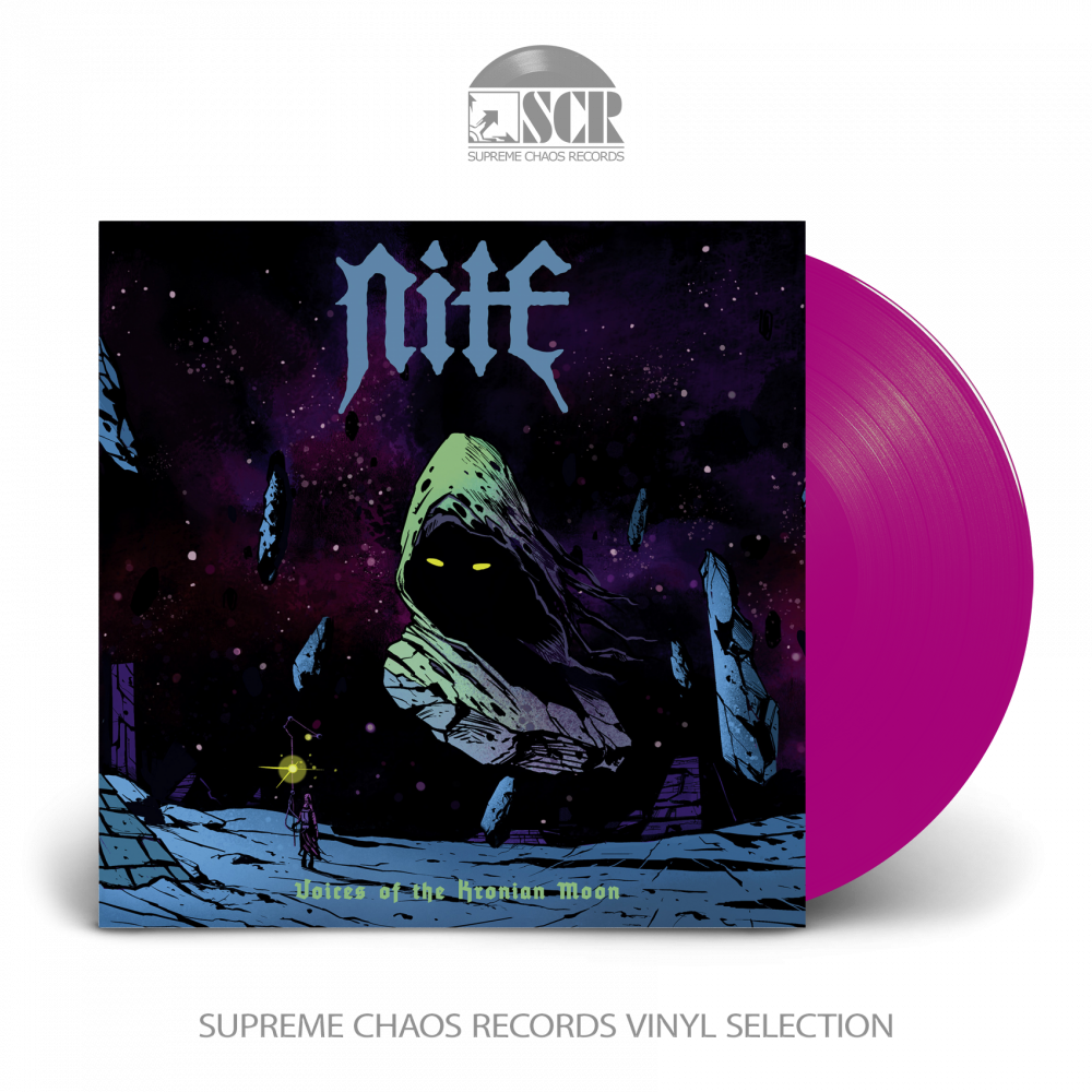 NITE - Voices of the Kronian Moon · PURPLE/RED LP NITE - Voices of the Kronian Moon · PURPLE/RED LP (Heavy Metal Vinyl)
