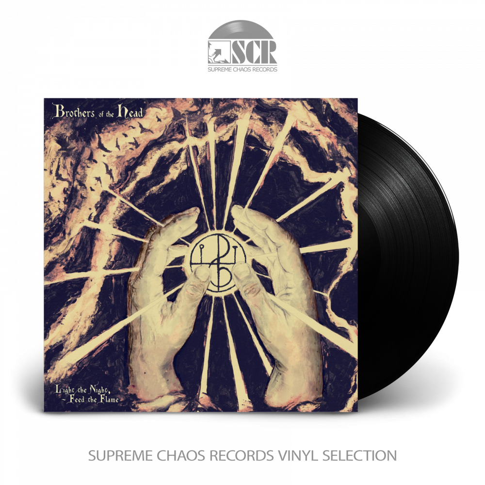 BROTHERS OF THE HEAD · Light The Night. Feed The Flame | BLACK LP (Stoner Rock Vinyl)