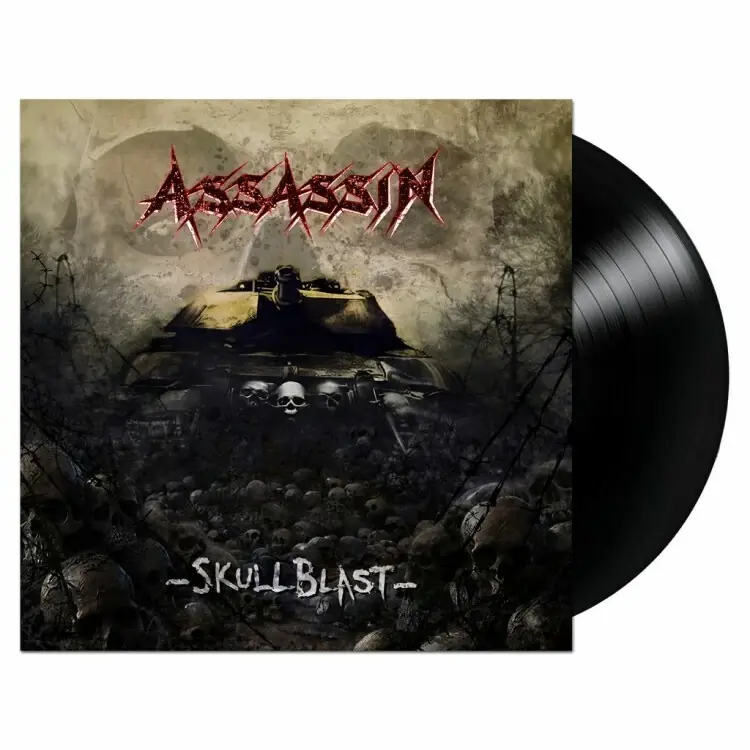 ASSASSIN · Skullblast EP | BLACK LP (Thrash Metal Vinyl)