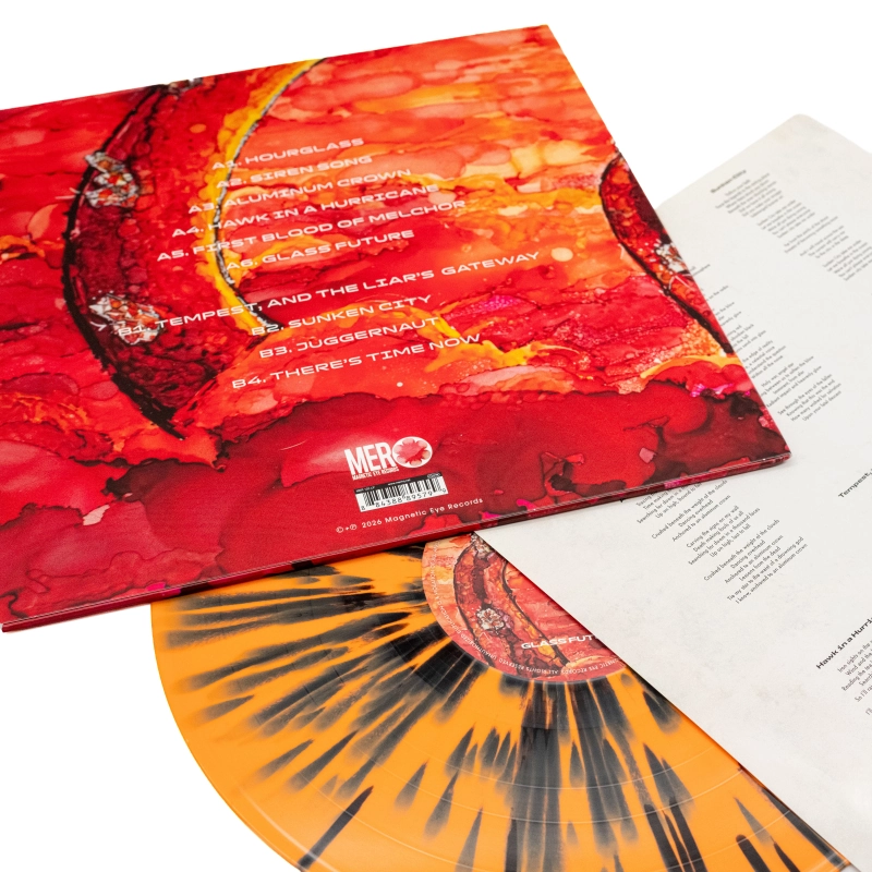 HOWLING GIANT · Glass Future | ORANGE/BLACK SPLATTER LP (Psychedelic Metal Vinyl) · Bild 2