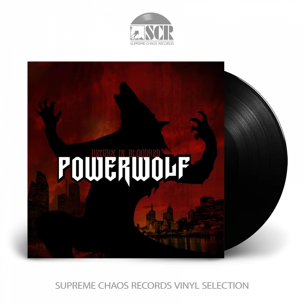 POWERWOLF · Return In Bloodred | BLACK LP POWERWOLF · Return In Bloodred | BLACK LP (Heavy Metal Vinyl)