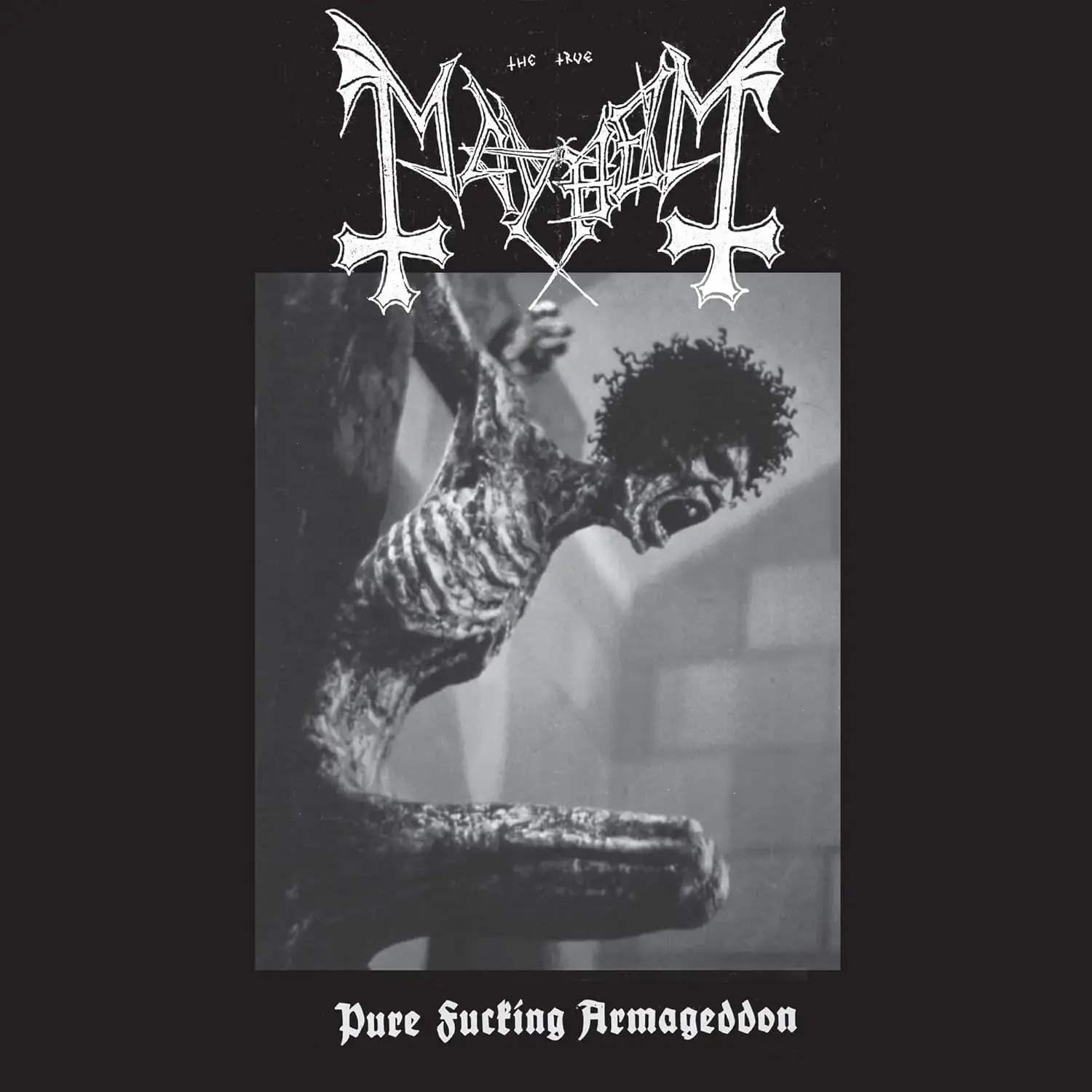 MAYHEM - PFA Demo · WHITE LP · Bild 1 MAYHEM - PFA Demo · WHITE LP (Black Metal Vinyl) · Bild 1
