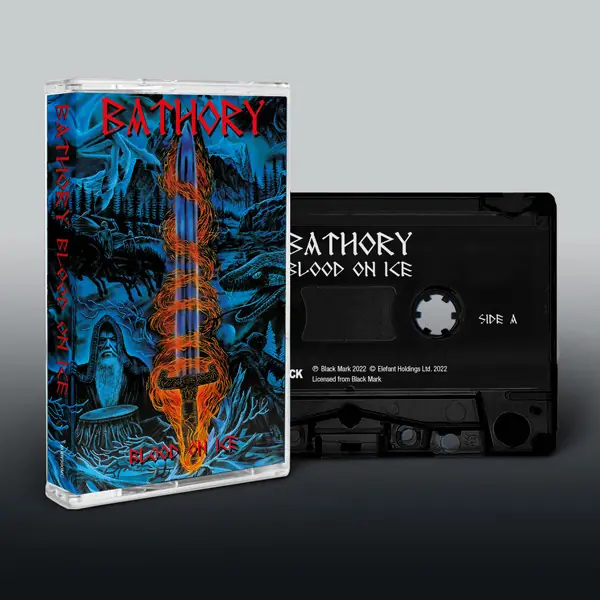 BATHORY - Blood On Ice · BLACK TAPE (Black Metal Tapes)