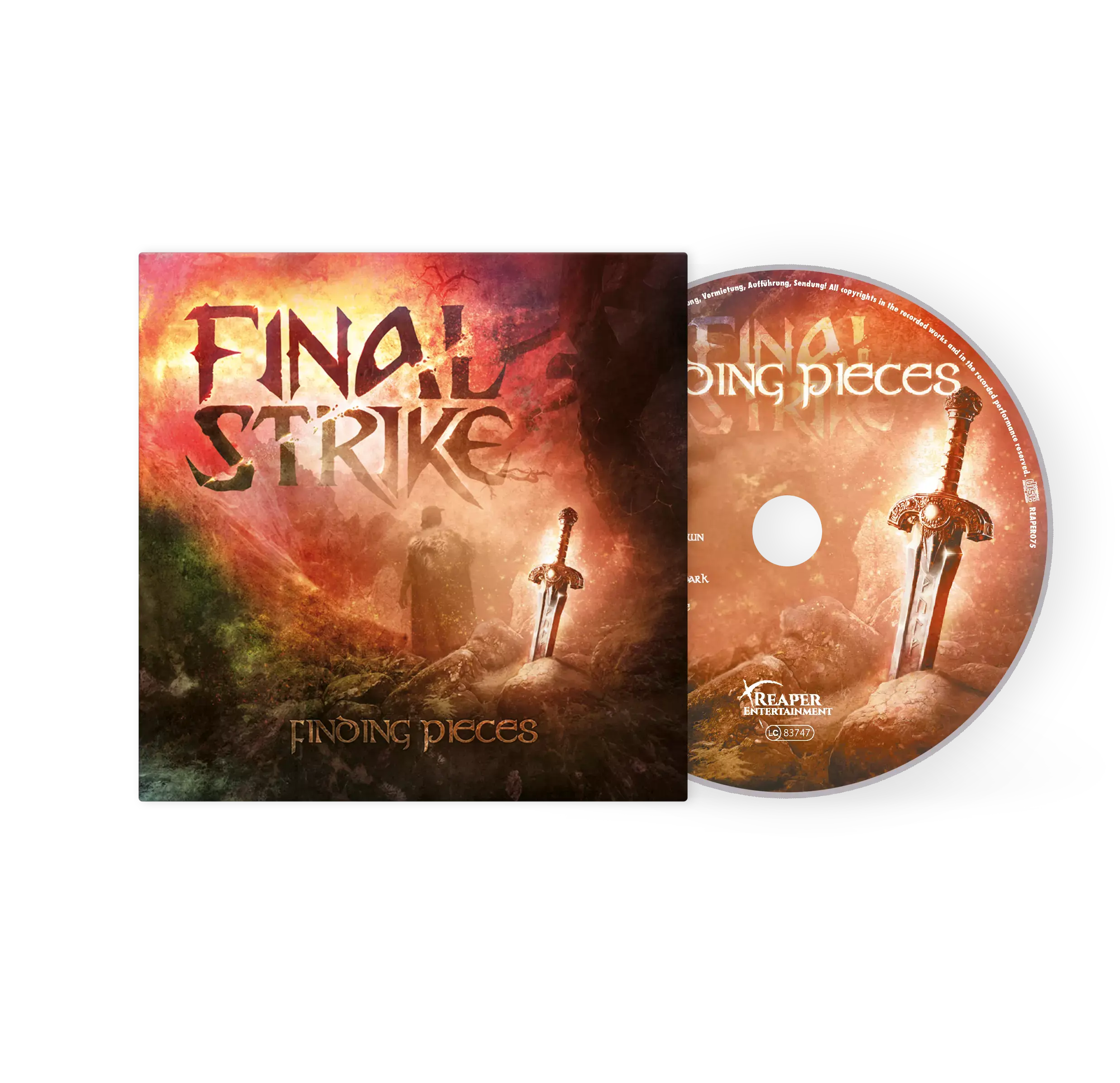 FINAL STRIKE · Finding Pieces | DIGIPAK CD (Power Metal CDs)
