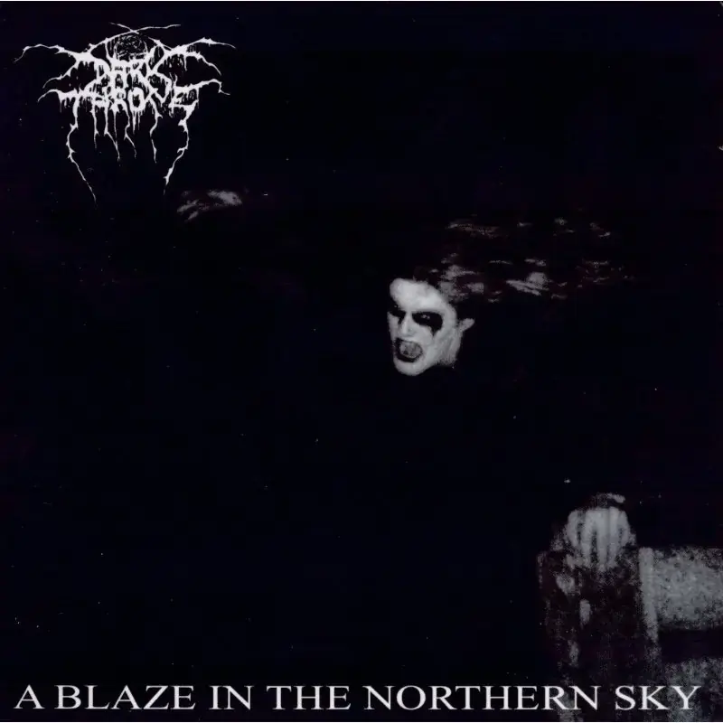 DARKTHRONE - A Blaze In The Northern Sky · BLACK LP 1