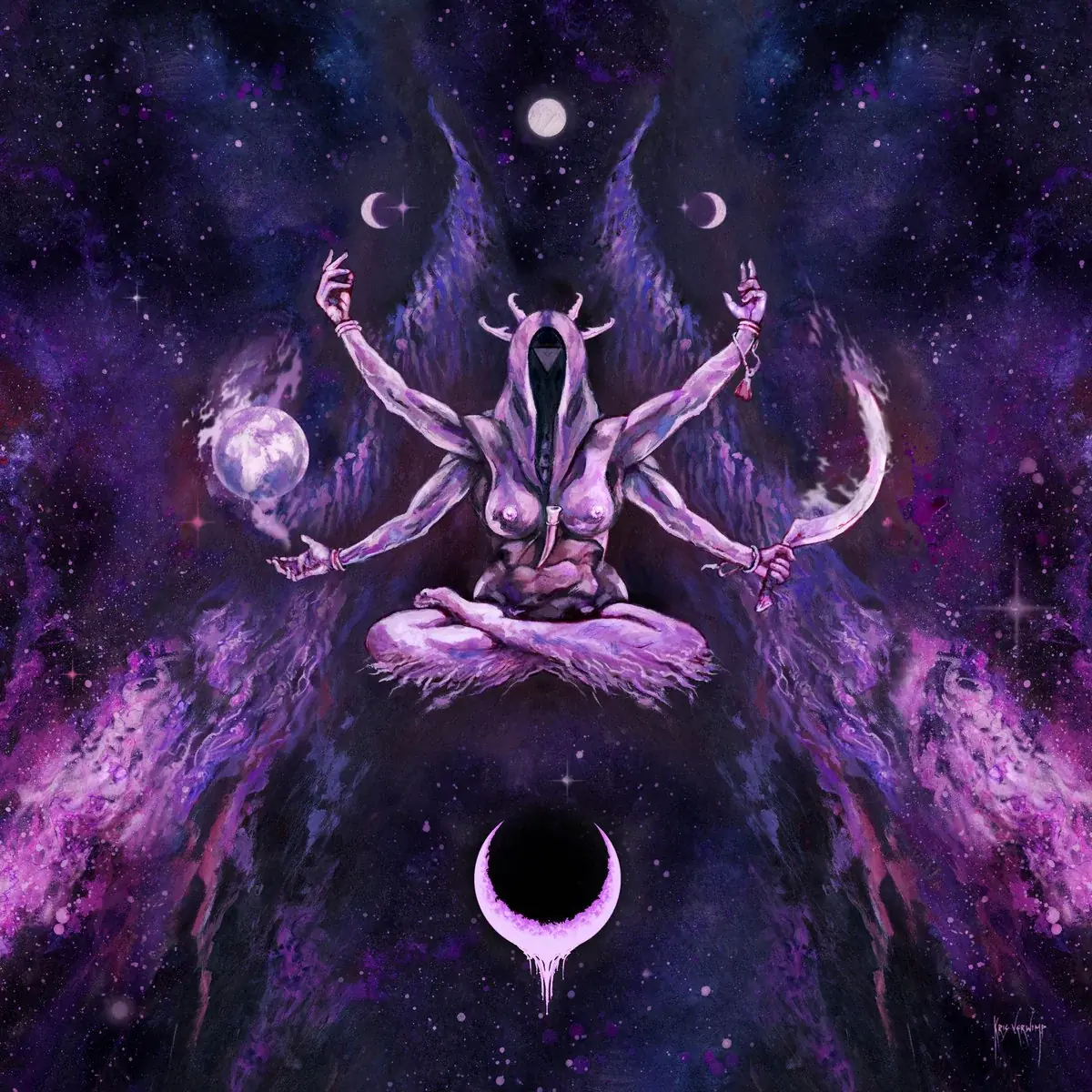 UADA · Crepuscule Natura | SILVER LP (Black Metal Vinyl) · Bild 1