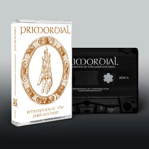PRIMORDIAL - Redemption At The Puritan's Hand · BLACK TAPE (Black Metal Tapes)