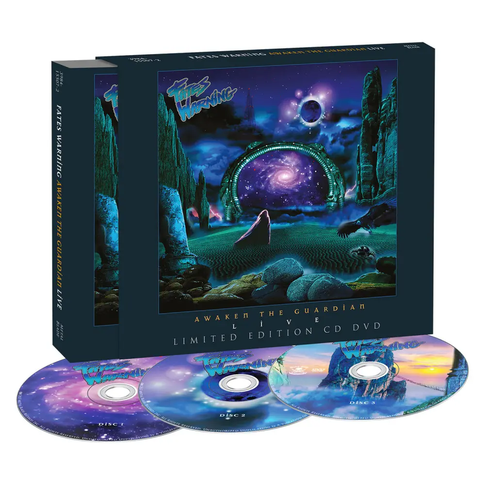 FATES WARNING - Awaken The Guardian Live · 2CD+DVD MEDIABOOK (Heavy Metal CDs)