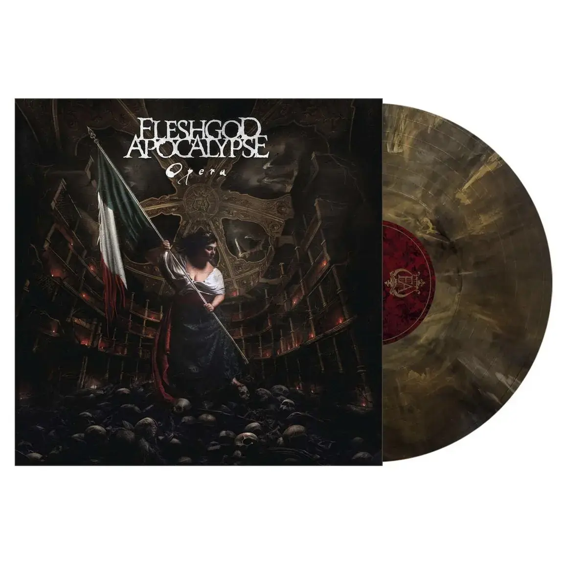 FLESHGOD APOCALYPSE · Opera | COPPER/BLACK MARBLED 2LP FLESHGOD APOCALYPSE · Opera | COPPER/BLACK MARBLED 2LP (Symphonic Death Metal Vinyl)