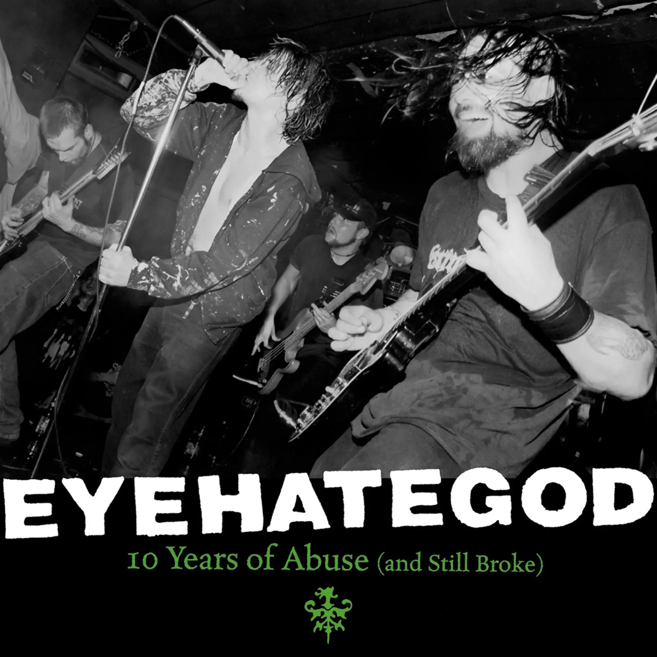 EYEHATEGOD - 10 Years Of Abuse (And Still Broke) · BLACK 2LP (Sludge/Doom Metal Vinyl) · Bild 1