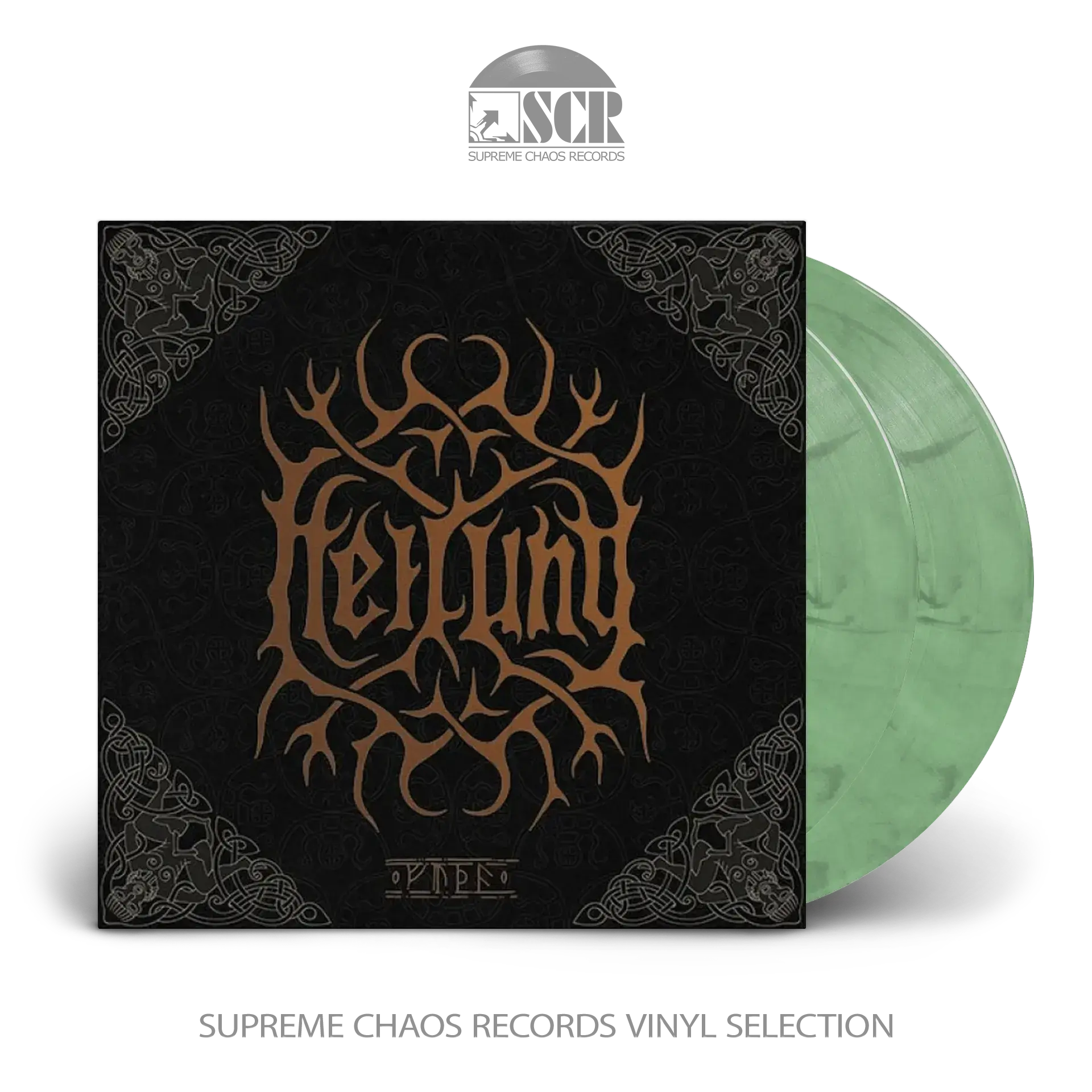 HEILUNG - Futha · YELLOW/BLUE MARBLED 2LP HEILUNG - Futha · YELLOW/BLUE MARBLED 2LP (Dark Folk Vinyl)
