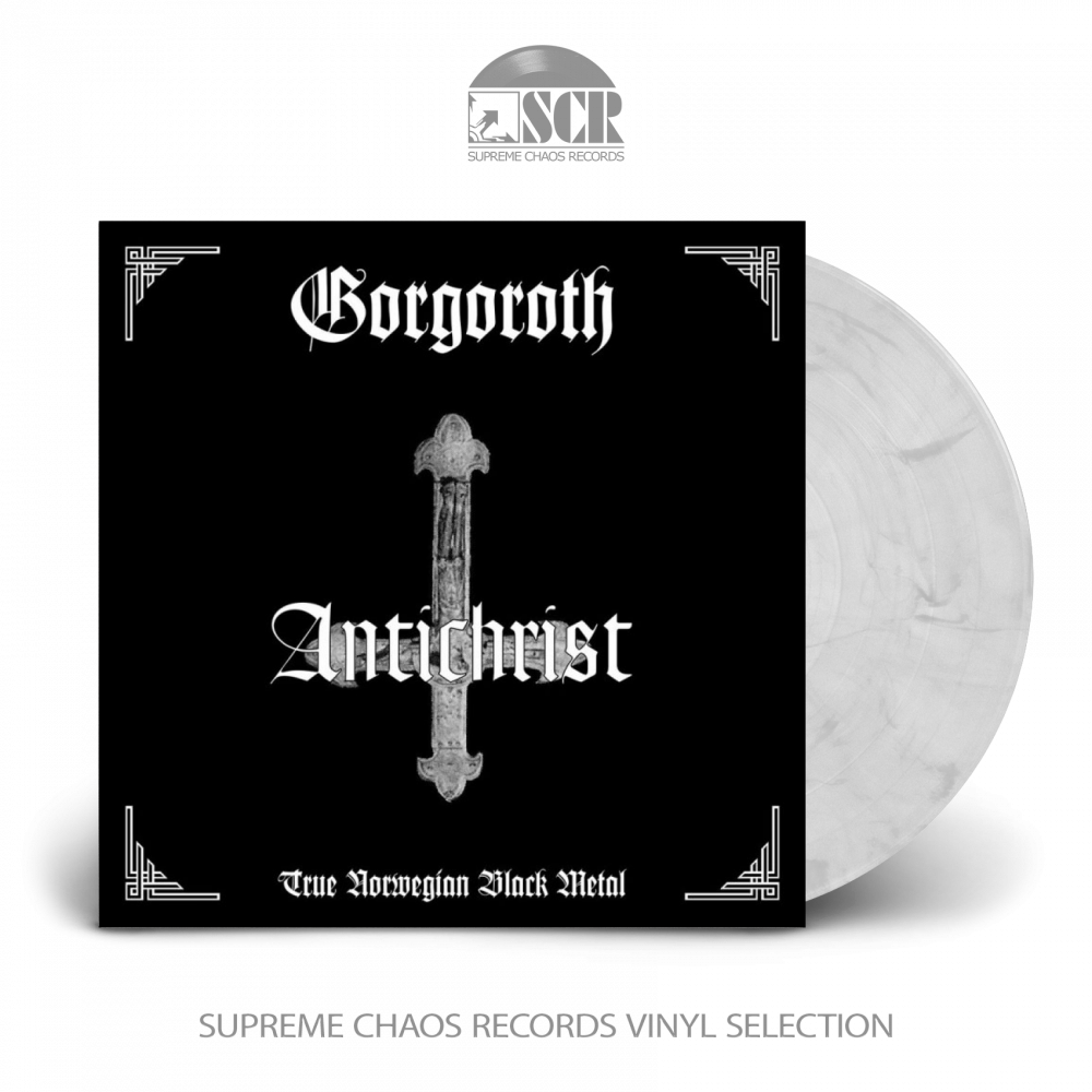 GORGOROTH - Antichrist · WHITE/BLACK LP (Black Metal Vinyl)