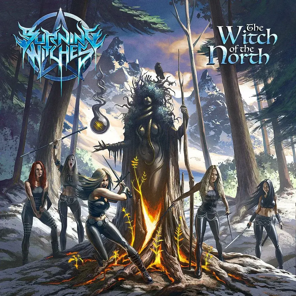 BURNING WITCHES - The Witch Of The North · BLACK 2LP (Heavy Metal Vinyl) · Bild 1