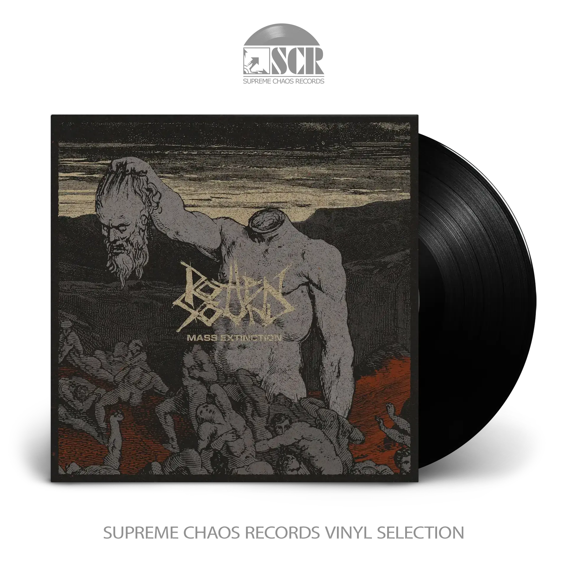 ROTTEN SOUND · Mass Extinction | BLACK LP ROTTEN SOUND · Mass Extinction | BLACK LP (Grindcore Vinyl)