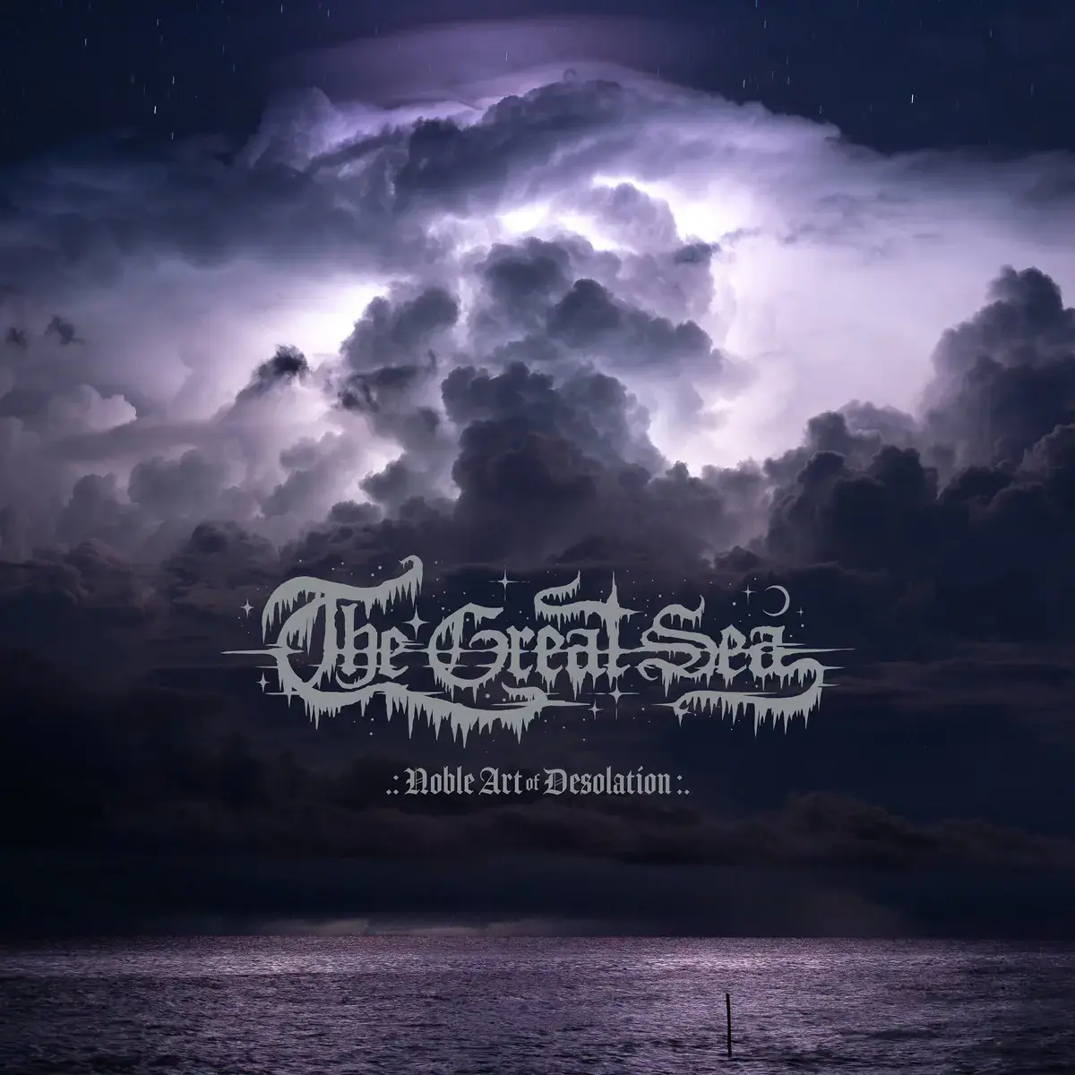 THE GREAT SEA - Noble Art Of Desolation · BLACK LP (Doom Metal/Black Metal Vinyl) · Bild 1