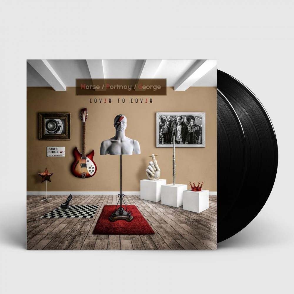 MORSE/PORTNOY/GEORGE - Cov3r to Cov3r · BLACK 2LP+CD DLP (Progressive Rock Vinyl)