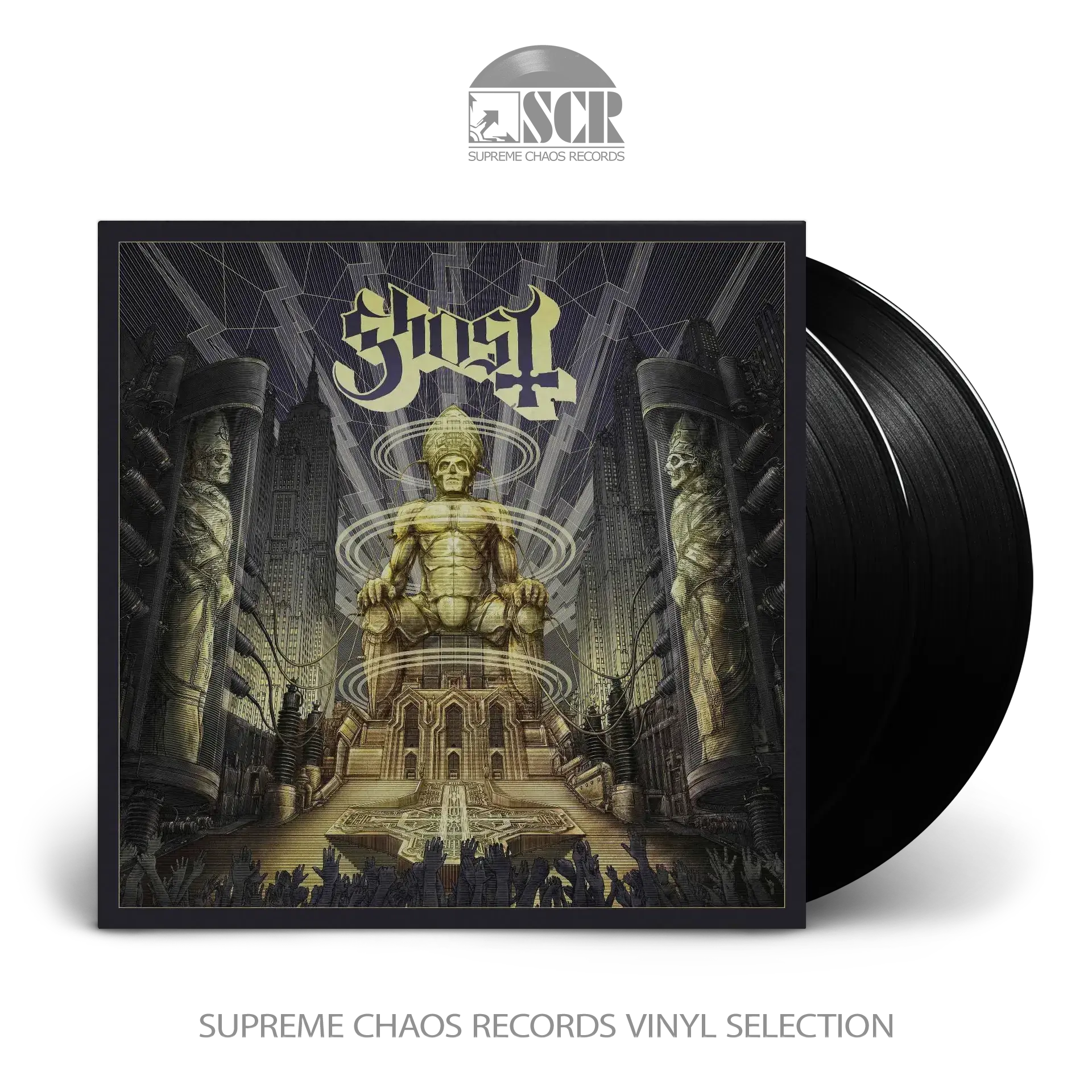 GHOST · Ceremony And Devotion | BLACK 2LP (Hard Rock Vinyl)