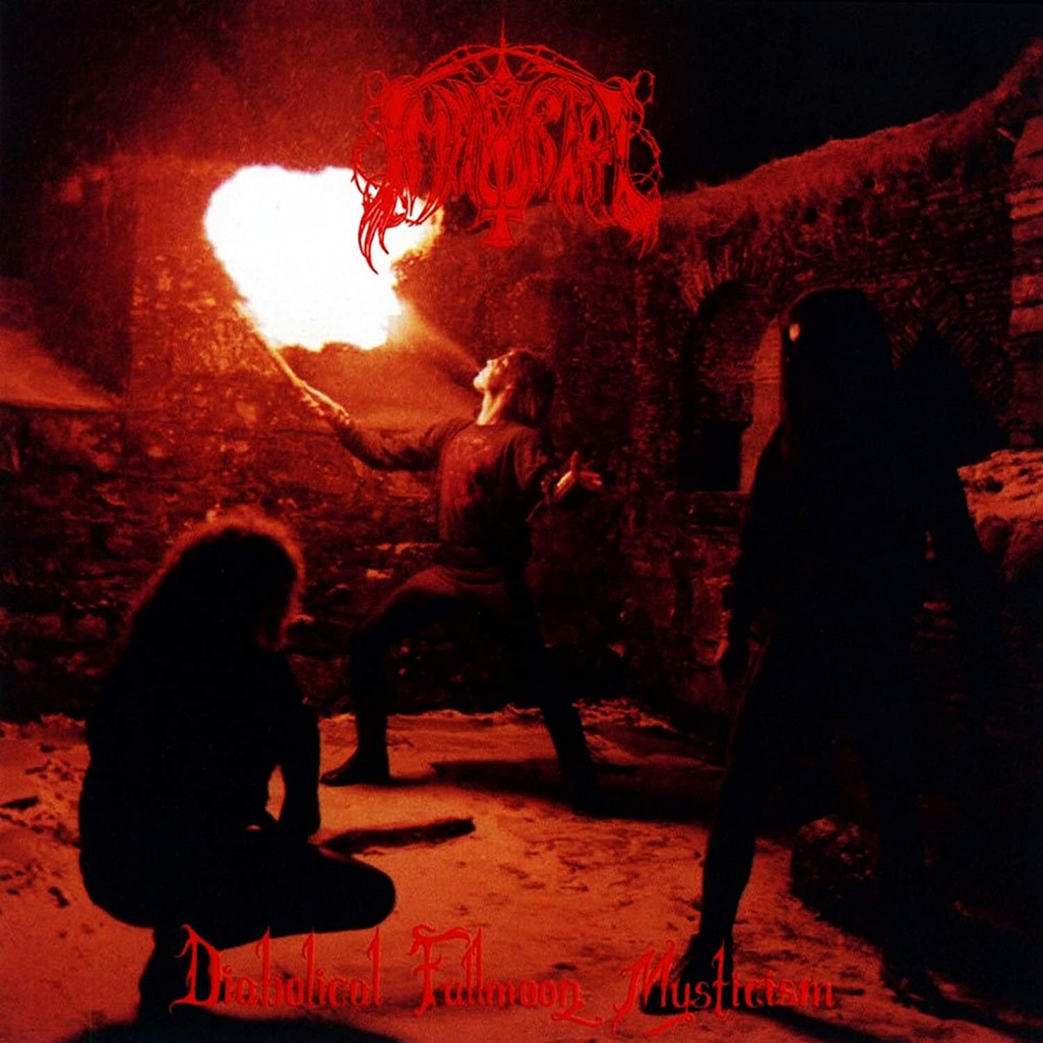 IMMORTAL - Diabolical Fullmoon Mysticism [ORANGE/BLACK LP] 1