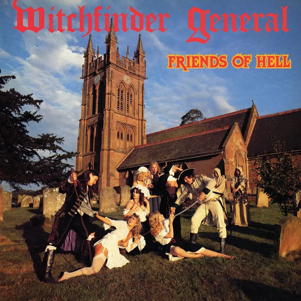 WITCHFINDER GENERAL - Friends Of Hell · BLACK LP (Heavy Metal/Doom Metal Vinyl) · Bild 1