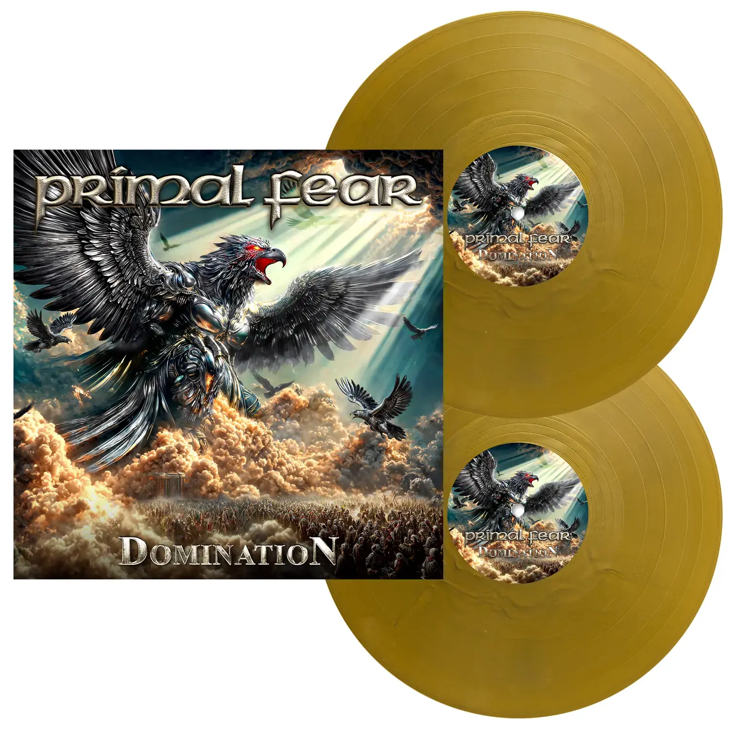 PRIMAL FEAR · Domination | GOLD 2LP PRIMAL FEAR · Domination | GOLD 2LP (Heavy Metal/Power Metal Vinyl)