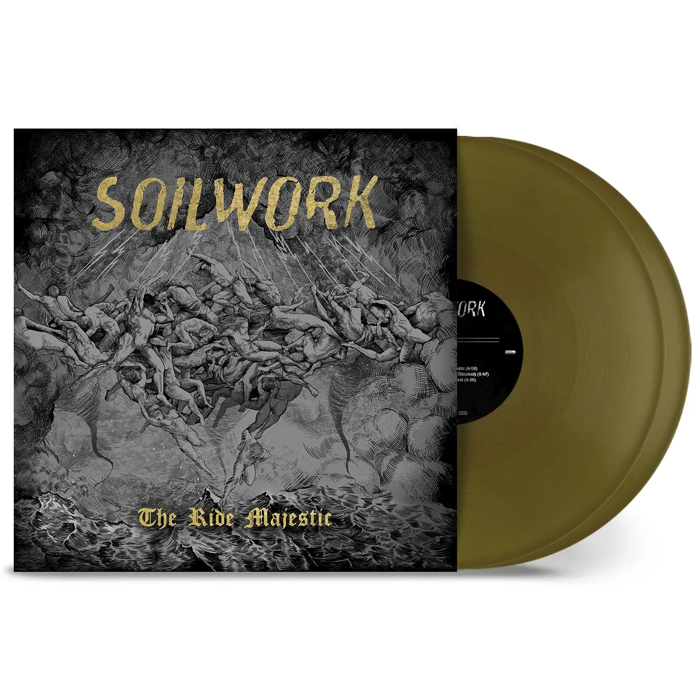 SOILWORK · The Ride Majestic | GOLD DLP SOILWORK · The Ride Majestic | GOLD DLP (Melodic Death Metal Vinyl)