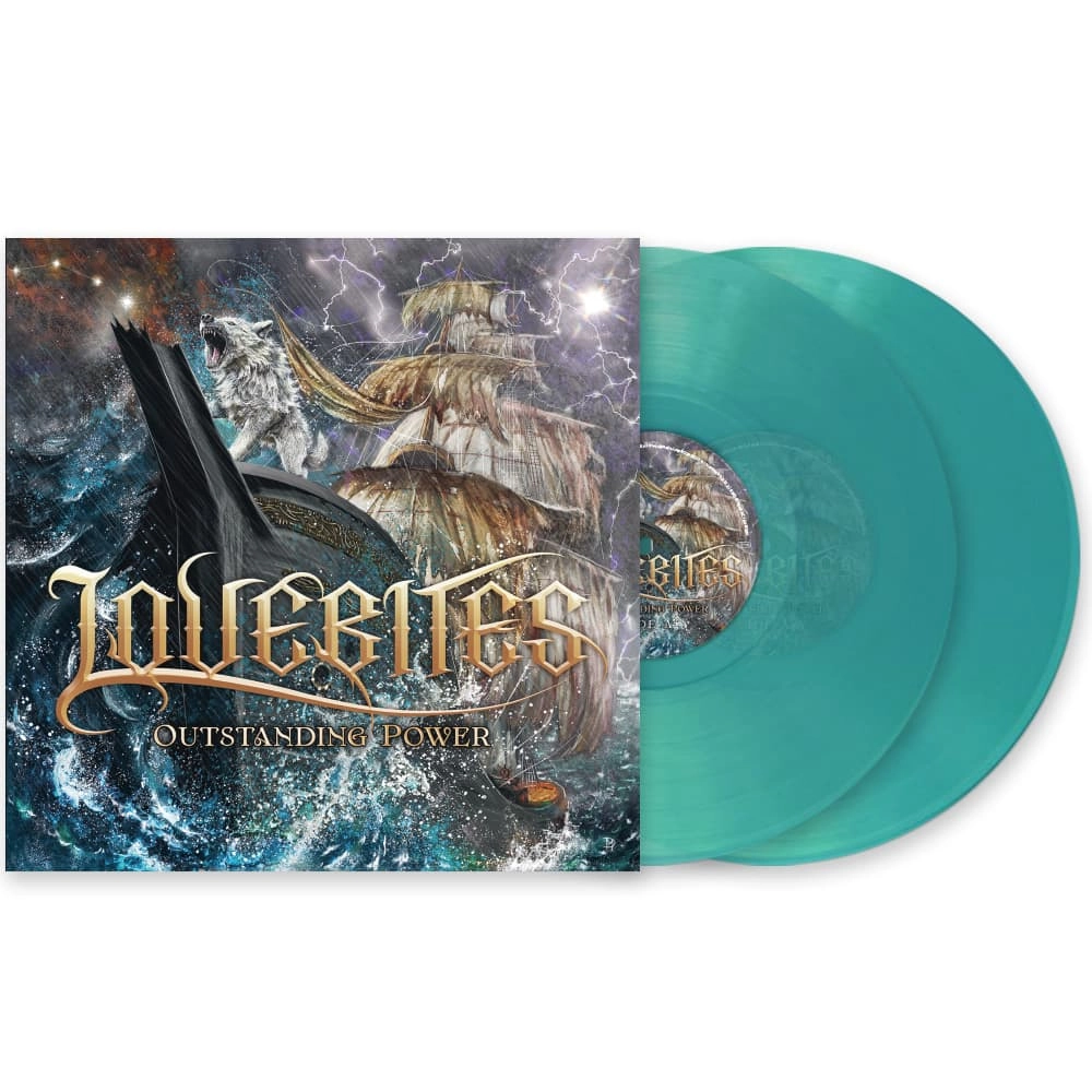 LOVEBITES · Outstanding Power | TURQUOISE 2LP (Power Metal/Heavy Metal Vinyl) · Bild 2