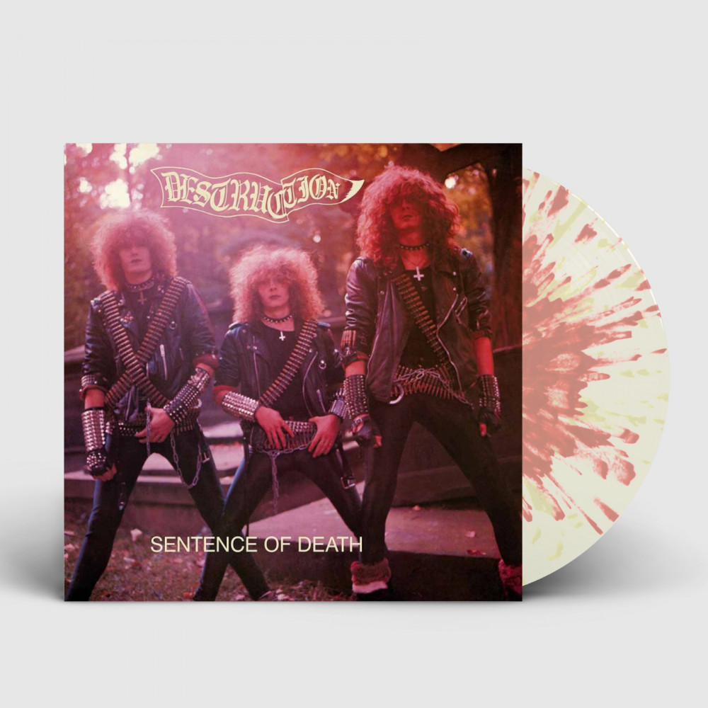 DESTRUCTION - Sentence Of Death · CLEAR/YELLOW/RED MLP (Thrash Metal Vinyl)