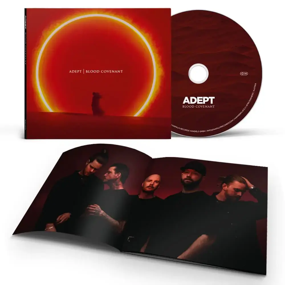 ADEPT · Blood Covenant | DIGIPAK CD (Metalcore CDs) · Bild 2