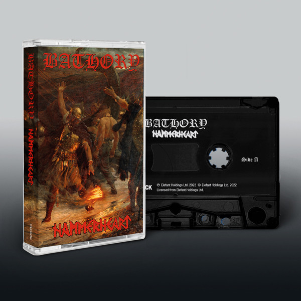BATHORY · Hammerheart | BLACK TAPE (Black Metal Tapes)