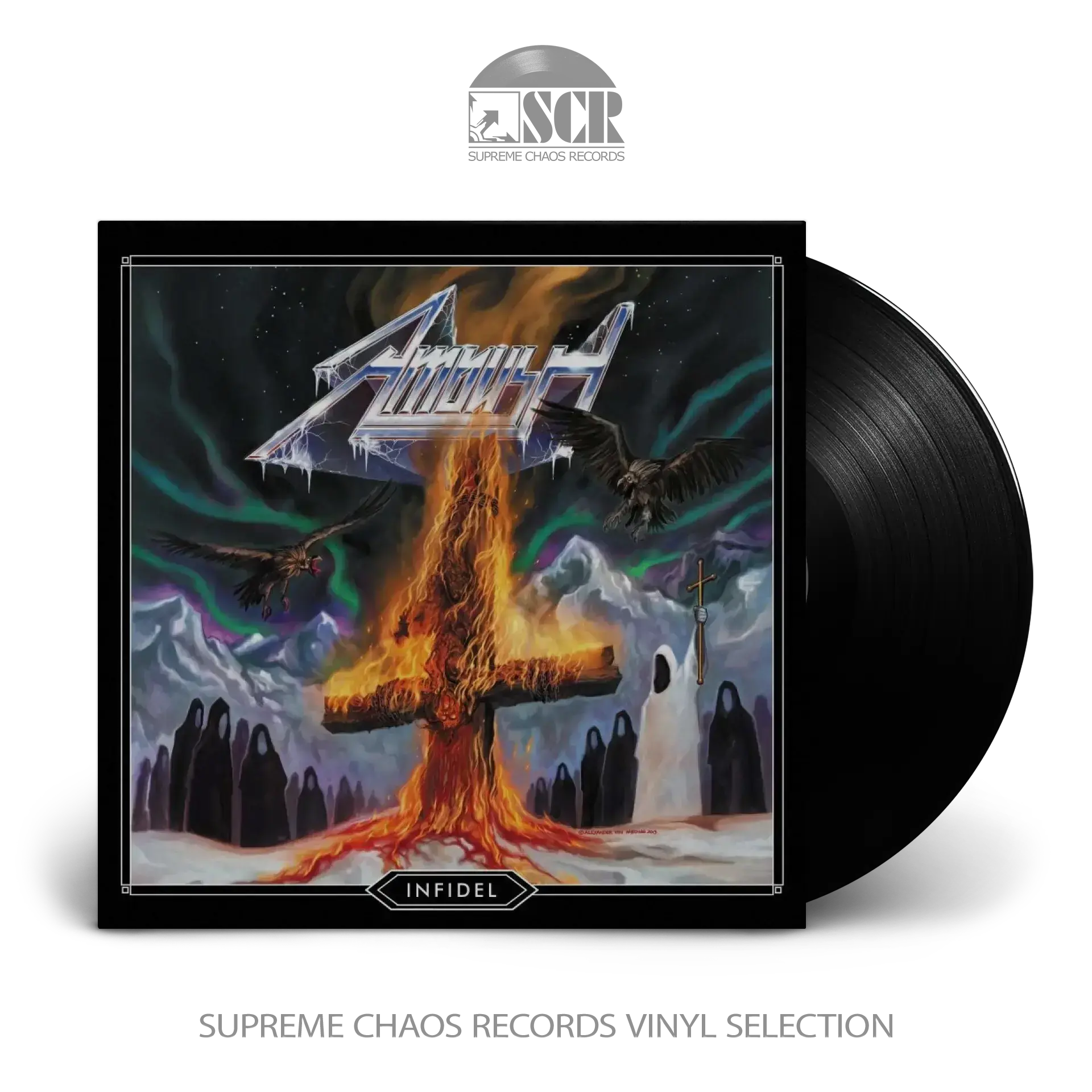 AMBUSH - Infidel · BLACK LP (Heavy Metal Vinyl)