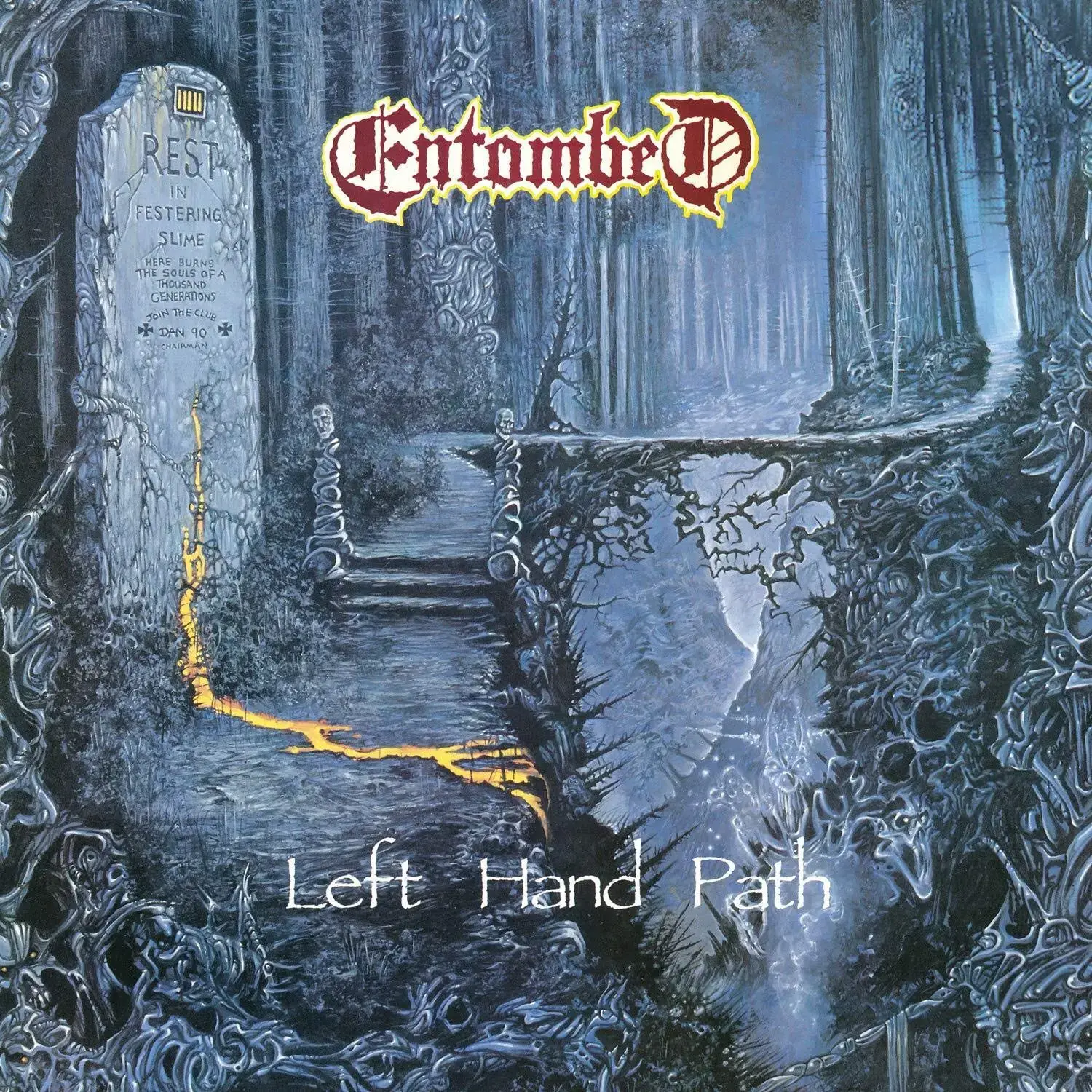 ENTOMBED · Left Hand Path | WHITE LP (Death Metal/Swedish Death Metal Vinyl) · Bild 1