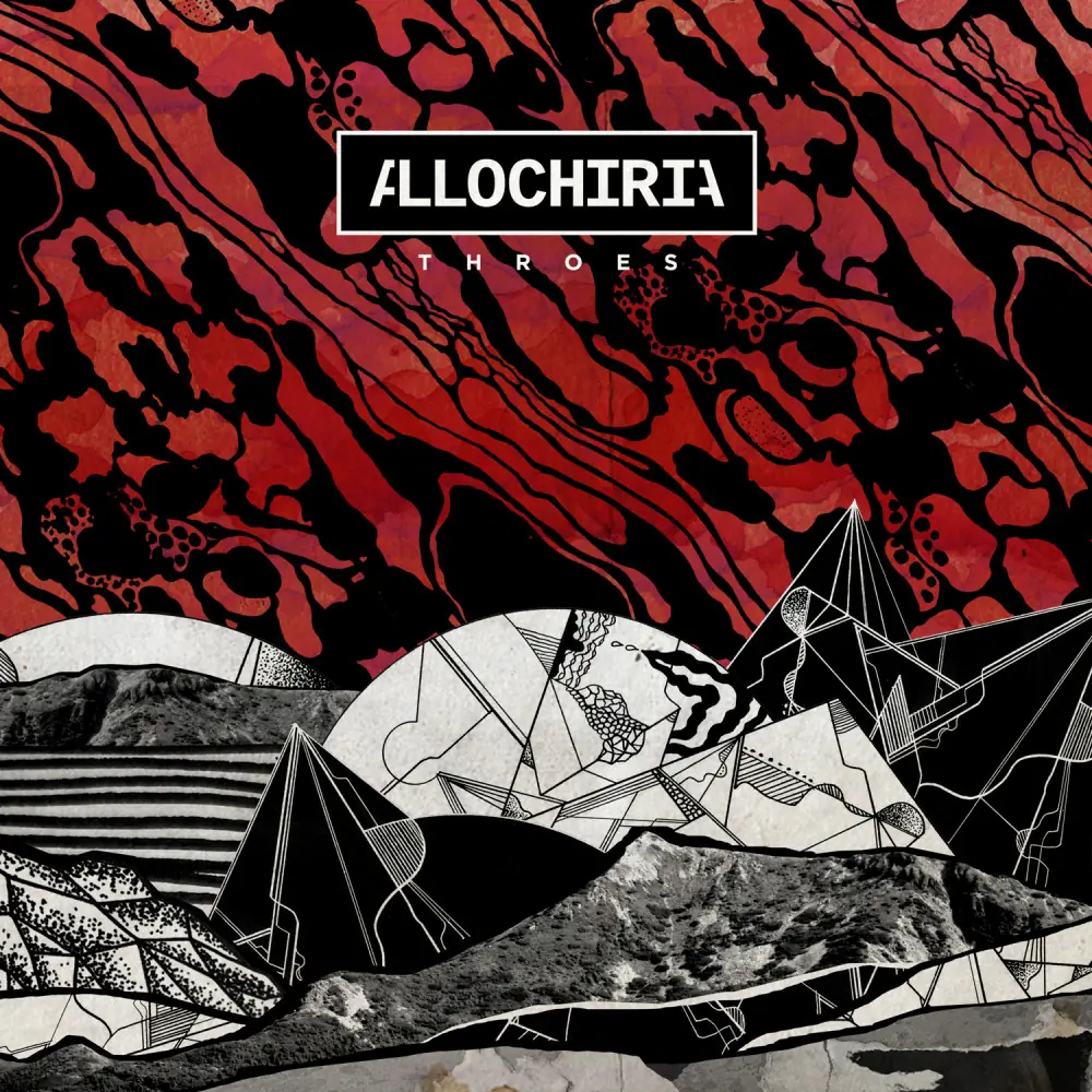 ALLOCHIRIA · Throes | BLACK LP (Post Rock/Sludge Metal Vinyl) · Bild 1