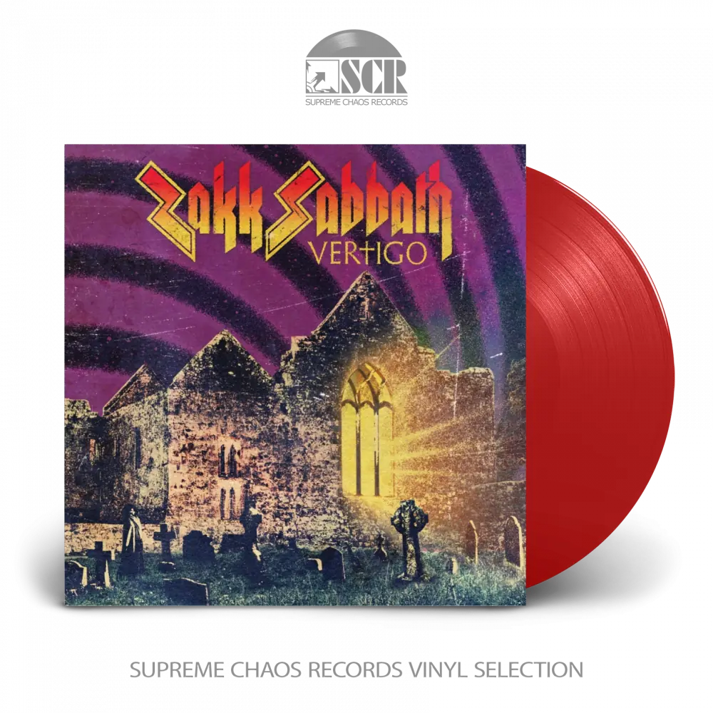 ZAKK SABBATH - Vertigo · TRANSPARENT RED LP (Heavy Metal Vinyl)