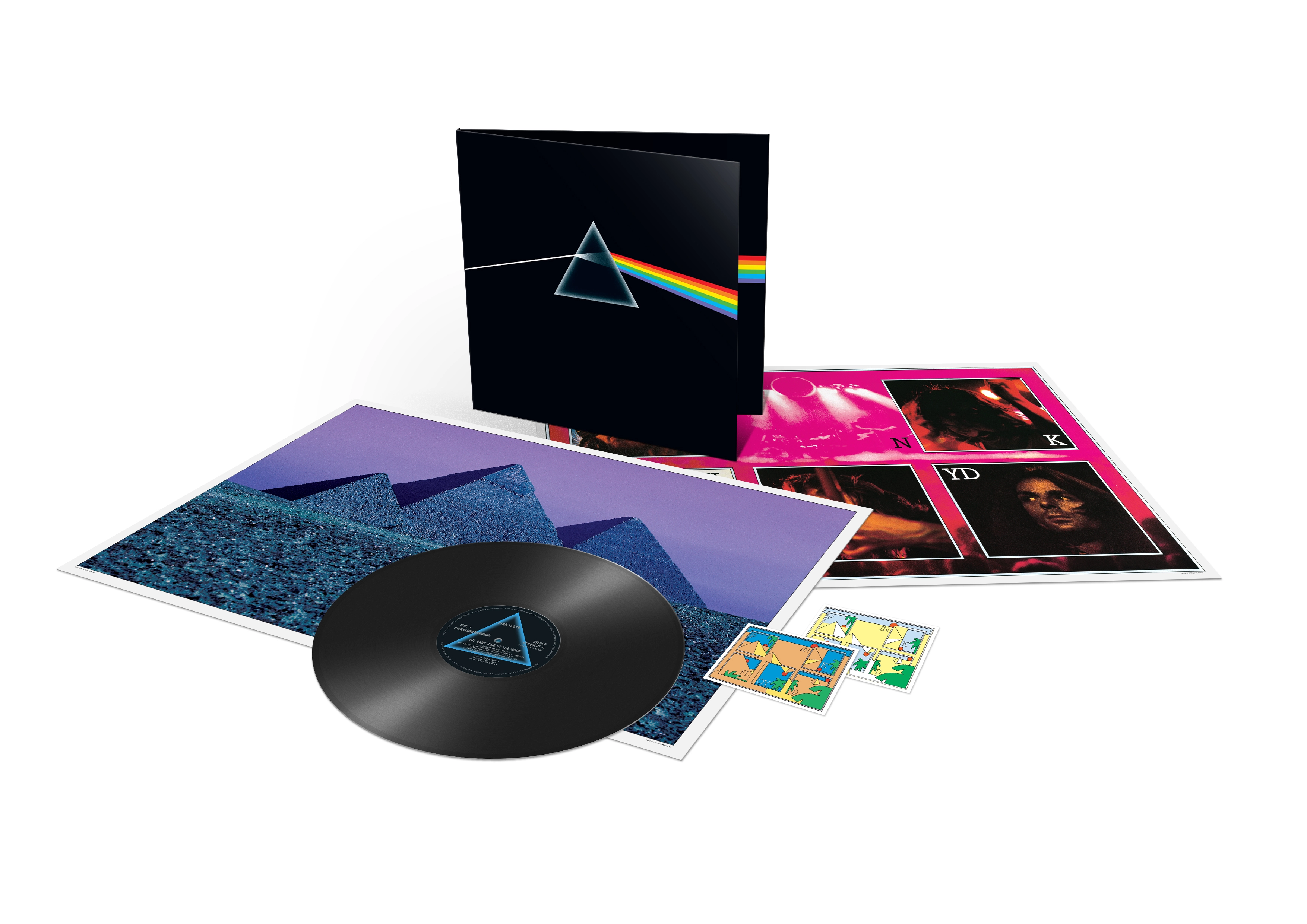 PINK FLOYD - The Dark Side Of The Moon (50th Anniversary) · BLACK LP (Psychedelic Rock Vinyl)
