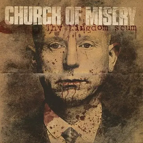CHURCH OF MISERY - Thy Kingdom Scum · GOLD 2LP · Bild 1 CHURCH OF MISERY - Thy Kingdom Scum · GOLD 2LP (Doom Metal Vinyl) · Bild 1