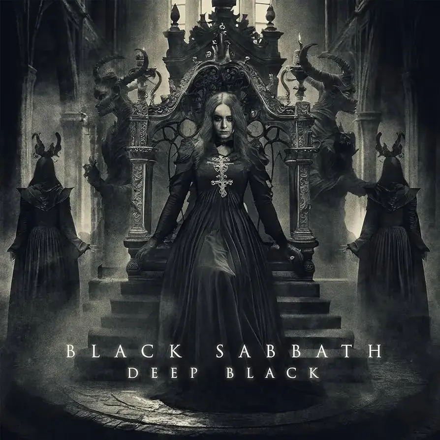 BLACK SABBATH - Deep Black · RED 2LP (Heavy Metal Vinyl) · Bild 1