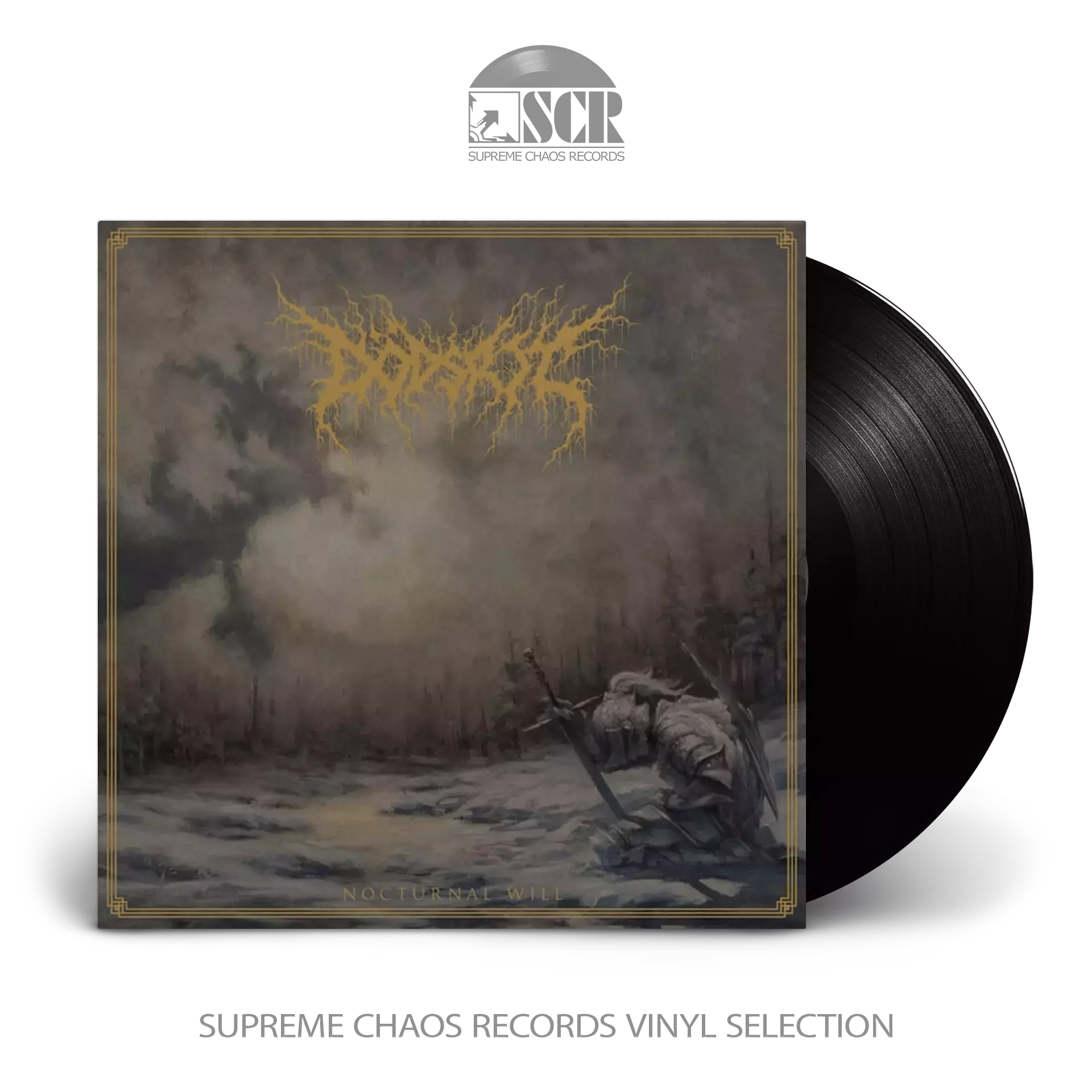 DÖDSRIT · Nocturnal Will | BLACK LP (Black Metal Vinyl)