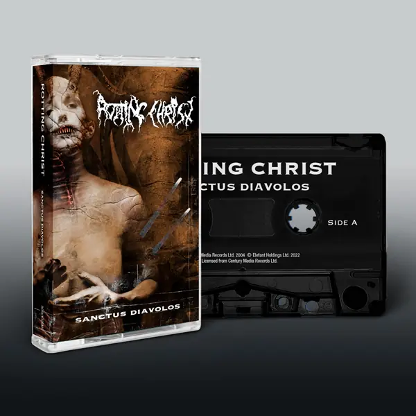 ROTTING CHRIST - Sanctus Diavolos · BLACK TAPE ROTTING CHRIST - Sanctus Diavolos · BLACK TAPE (Black Metal Tapes)