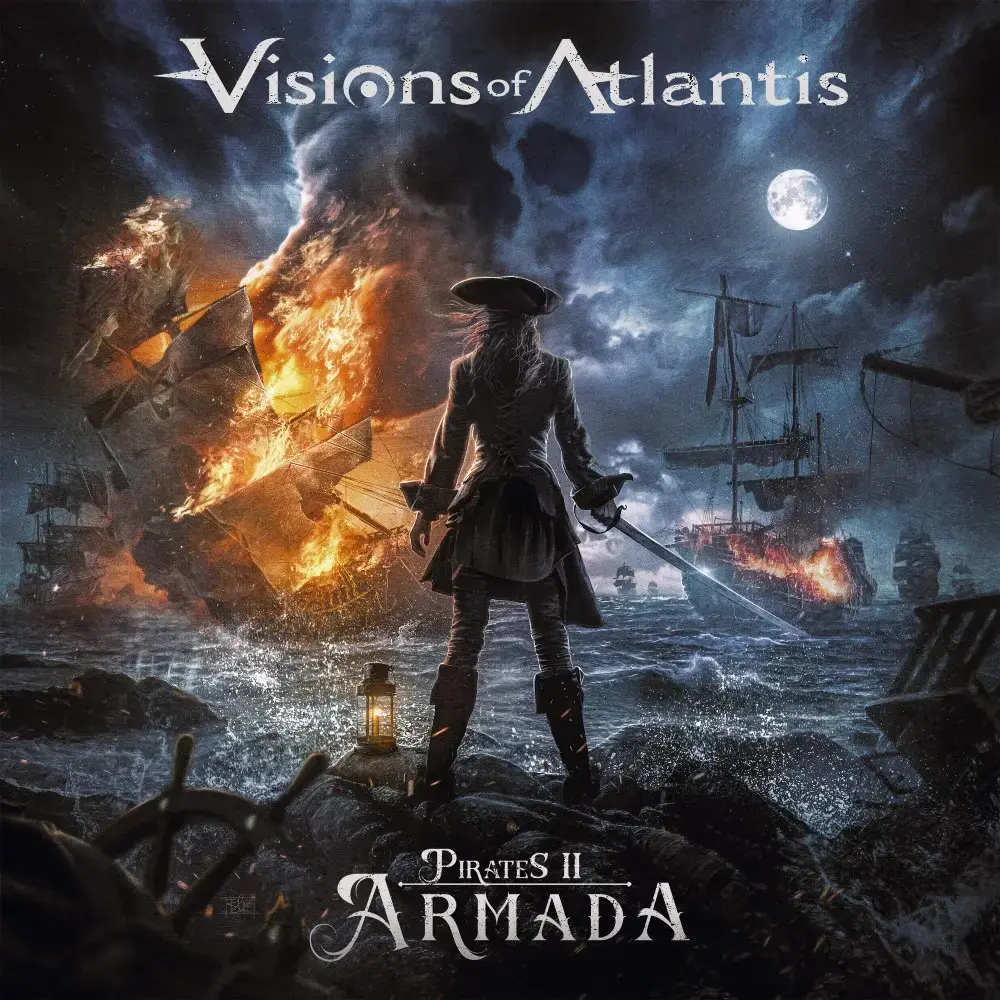 VISIONS OF ATLANTIS · Pirates II – Armada | BLACK 2LP · Bild 1 VISIONS OF ATLANTIS · Pirates II – Armada | BLACK 2LP (Symphonic Metal Vinyl) · Bild 1