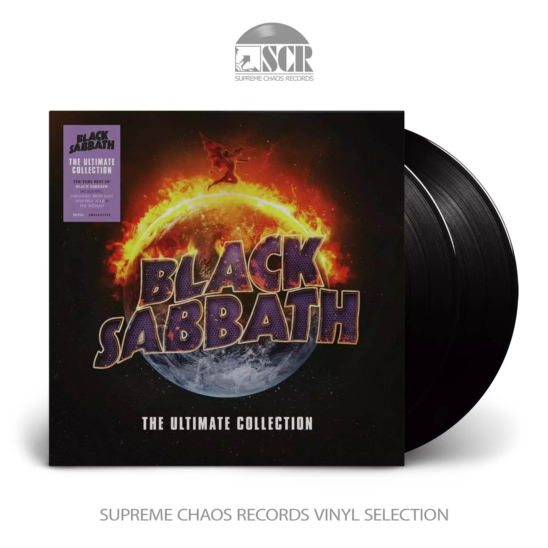 BLACK SABBATH - The Ultimate Collection · BLACK 2LP (Heavy Metal Vinyl)