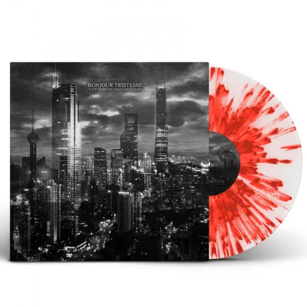 BONJOUR TRISTESSE - Your Ultimate Urban Nightmare · RED SPLATTER LP (Black Metal Vinyl)