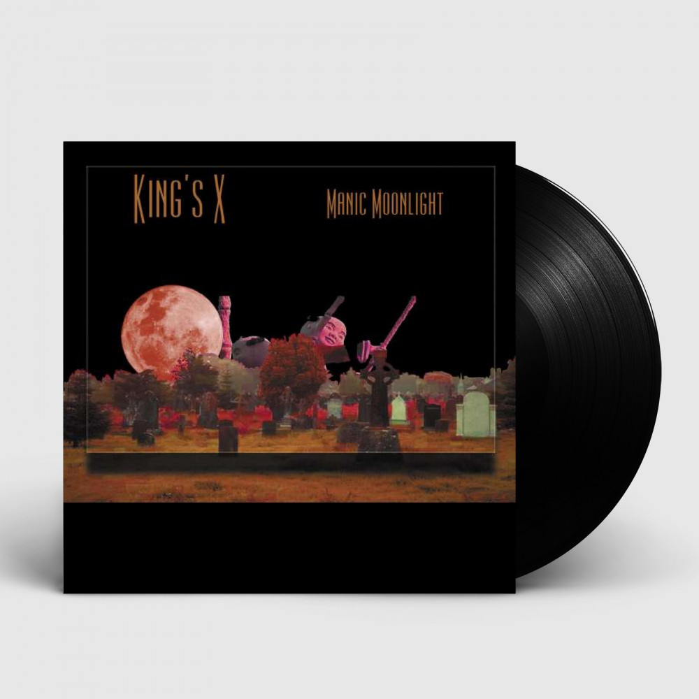 KING'S X - Manic Moonlight · BLACK LP KING'S X - Manic Moonlight · BLACK LP (Hard Rock Vinyl)