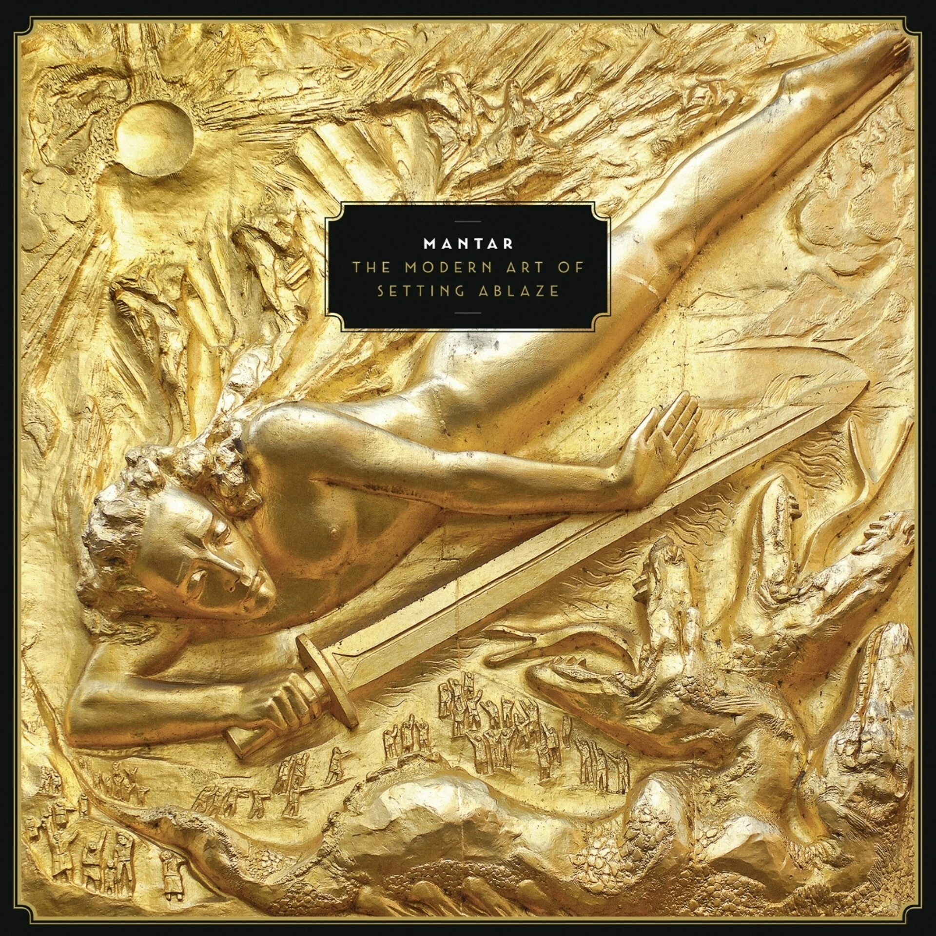 MANTAR · The modern art of setting ablaze | DIGIPAK CD (Death Metal CDs)