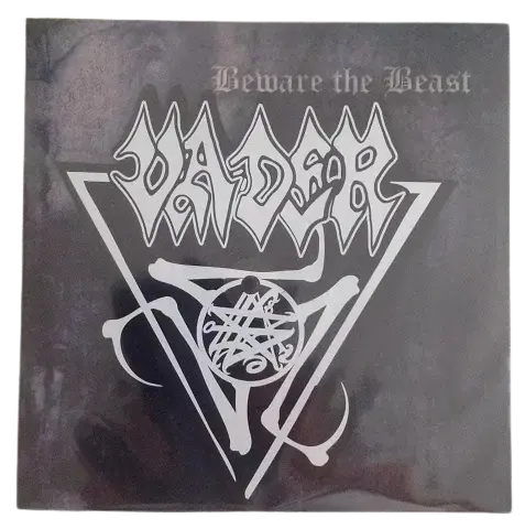 VADER - Beware The Beast · SHAPE PICTURE DISC 7" VADER - Beware The Beast · SHAPE PICTURE DISC 7" (Death Metal Vinyl)