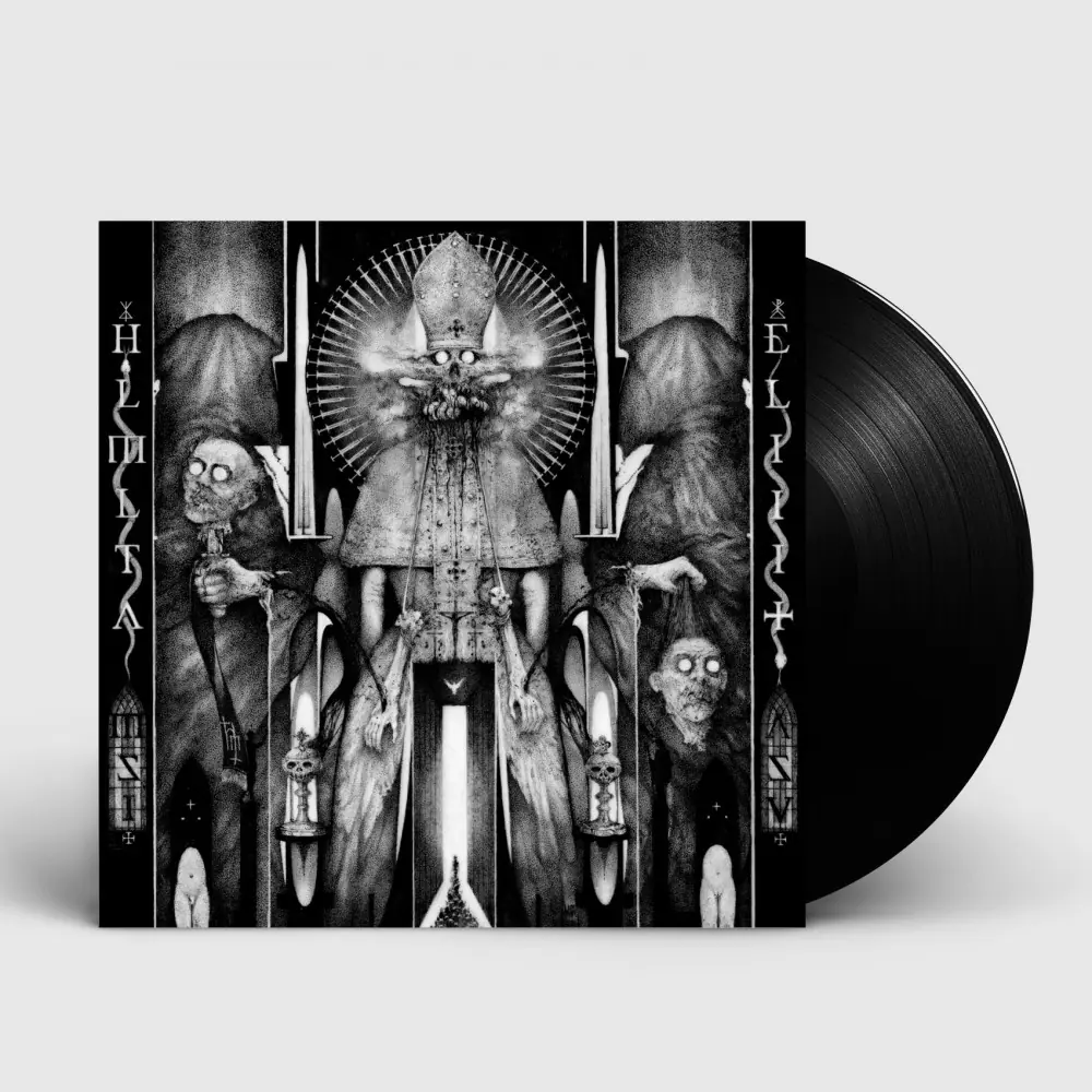 HELL MILITIA · Hollow Void | BLACK LP HELL MILITIA · Hollow Void | BLACK LP (Black Metal Vinyl)