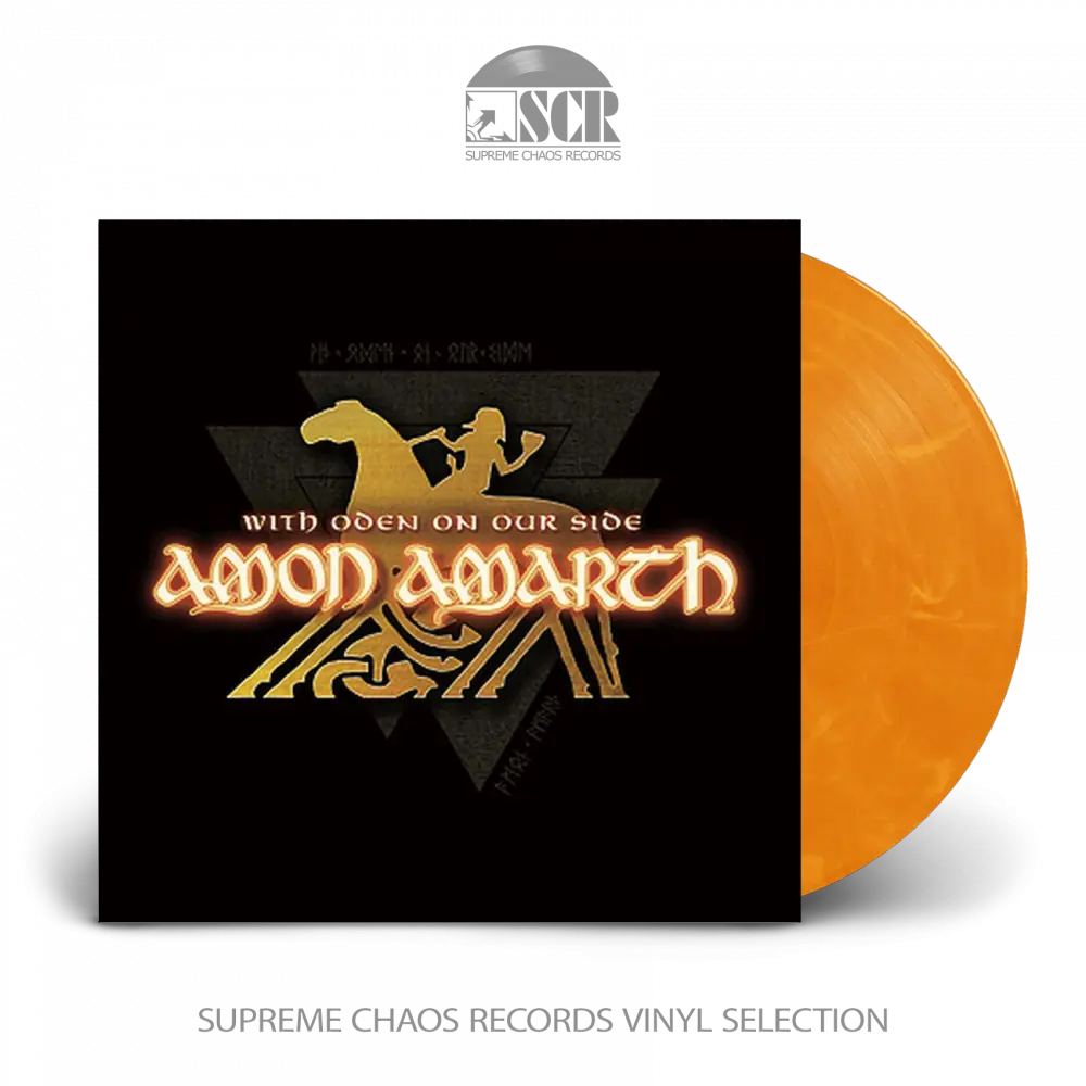 AMON AMARTH - With Oden On Our Side · FIREFLY GLOW MARBLED LP AMON AMARTH - With Oden On Our Side · FIREFLY GLOW MARBLED LP (Melodic Death Metal/Viking Metal Vinyl)