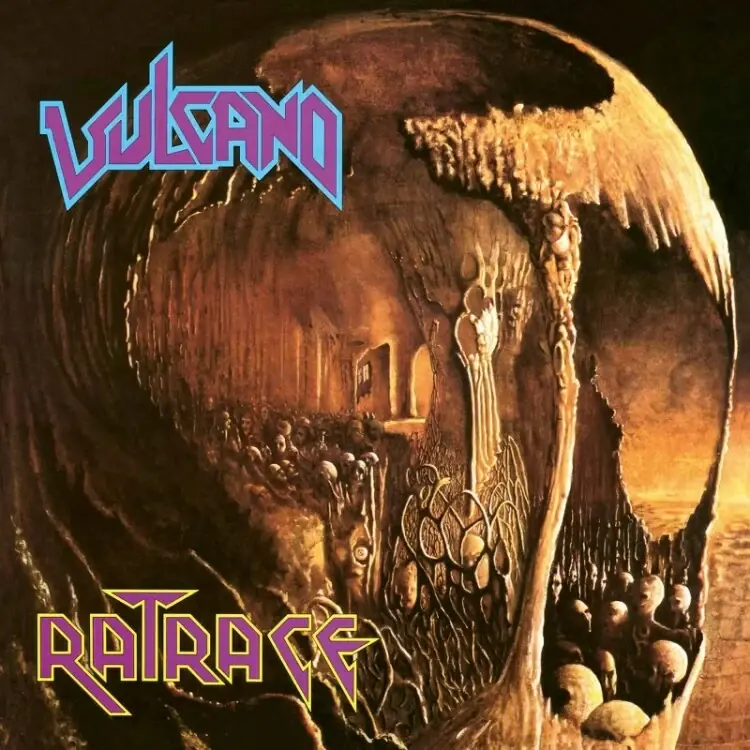 VULCANO · Ratrace | BEER COLORED LP VULCANO · Ratrace | BEER COLORED LP (Thrash Metal Vinyl)