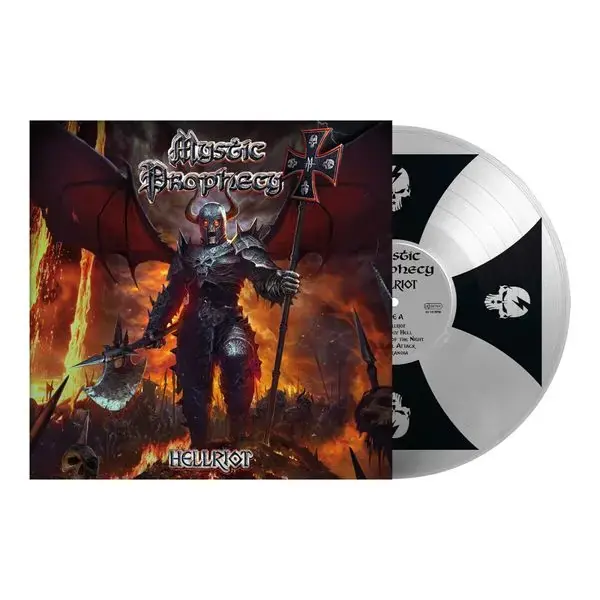 MYSTIC PROPHECY - Hellriot (Black Cross) · PICTURE DISC LP (Power Metal Vinyl)